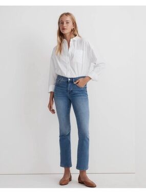 Madewell Mid Rise Kick Out Jeans Size 25 Tall